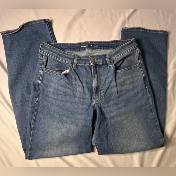 Old Navy Women's Relaxed Blue Jeans - Picture 5 of 5